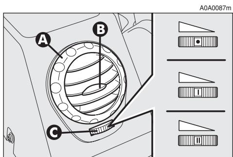 ALFA ROMEO 147 - REGLAGE DE LA BOUCHE ARRIERE ORIENTABLE - 3