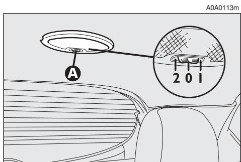 ALFA ROMEO 147 - PLAFONNIER ARRIERE - 1