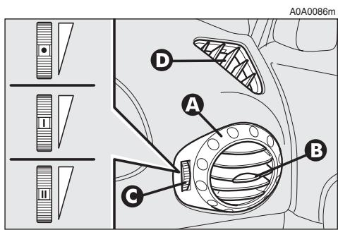 ALFA ROMEO 147 - REGLAGE DE LA BOUCHE ARRIERE ORIENTABLE - 2