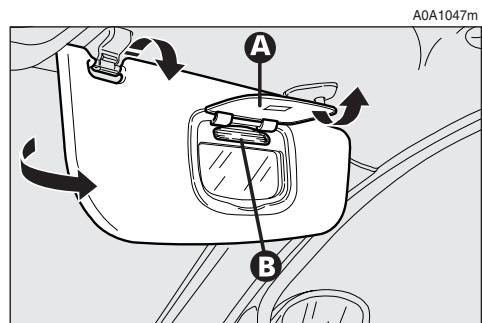 ALFA ROMEO 147 - AILETTES PARE-SOLEIL (fig. 153) - 3
