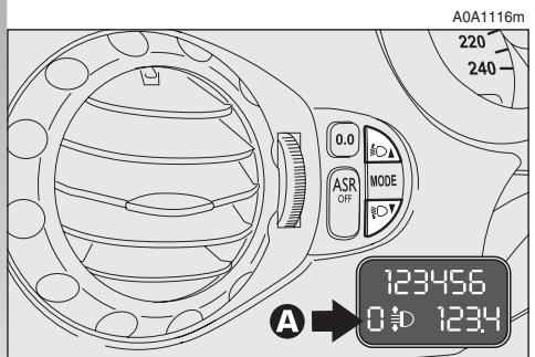 ALFA ROMEO 147 - CORRECTEUR D'ASSIETTE DES PHARES (fig. 122) - 1