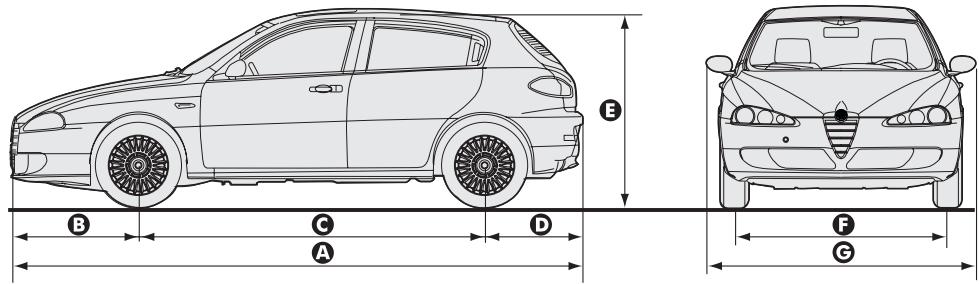 ALFA ROMEO 147 - VOLUME DU COFFRE A BAGAGES - 1