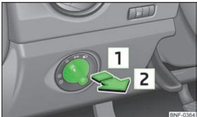 SKODA CITIGO - Activation/désactivation de la fonction de deux jours - 1