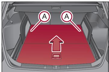 SKODA FABIA - Plancher de chargement variable dans le coffre à bagages* (combi) - 1