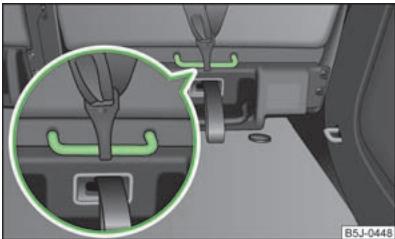 SKODA ROOMSTER - Sièges pour enfants dotés du système TOP TETHER - 1