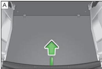 SKODA ROOMSTER - Fixation du plancher du compartiment de chargement - 1