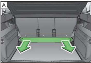SKODA ROOMSTER - Extraction de la glissière de support transversale et des clavettes de fixation - 1