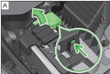 SKODA ROOMSTER - Cache de batterie - 1