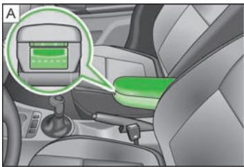SKODA ROOMSTER - Accoudoir avant avec vide-poches - 1