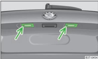 SKODA SUPERB - Eclairage de plaque d'immatriculation (Combi) - 1