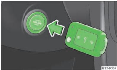 SKODA SUPERB - Démarrage d'urgence du moteur - 1