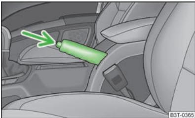 SKODA SUPERB - Frein a main - 1
