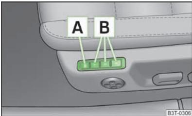SKODA SUPERB - Mémorisation du réglage - 1