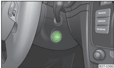 SKODA SUPERB - Déverrouillage et verrouillage de la direction - 1