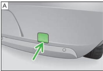 SKODA SUPERB - Oeillet de remorquage à l'arrière - 1