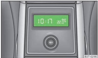 SKODA SUPERB - Visuel dans la console centrale arrête - 1