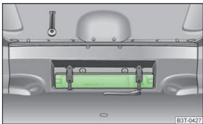 SKODA SUPERB - Triangle de pré-signalisation - 1
