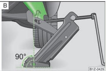 SKODA SUPERB - Levage du vehicule - 3