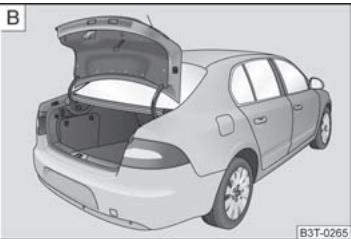 SKODA SUPERB - Twindoor - petit capot de coffre à bagages - 2