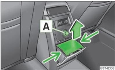 SKODA SUPERB - Cendrier arrête - 1