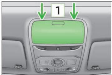 SKODA SUPERB - Commande de secours - 1