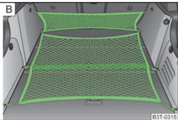 SKODA SUPERB - Filets de fixation - 2