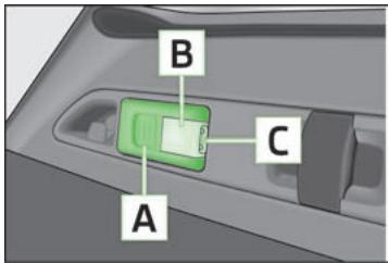 SKODA SUPERB - Lampe amovable - 1