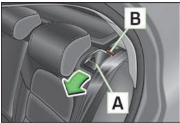 SKODA SUPERB - Rabattre ldosquier de siège - 1