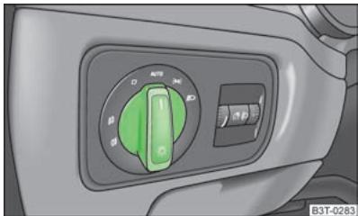 SKODA SUPERB - Commande automatique des feu de route - 1