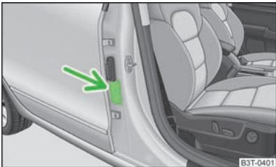 SKODA SUPERB - Utilisation de sièges enfants sur le siège du passager avant - 1