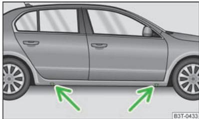 SKODA SUPERB - Levage du vehicule - 1