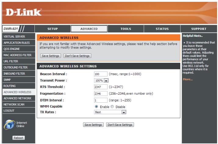 D-LINK DWR 921 4G - Règles d'acheminement - 2