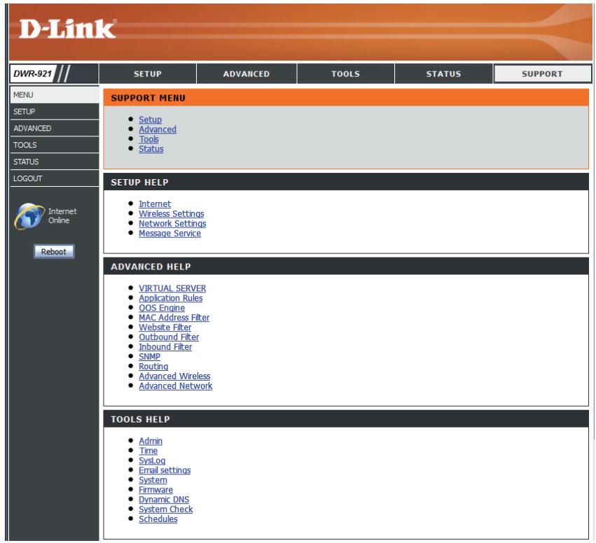 D-LINK DWR 921 4G - Assistance - 1