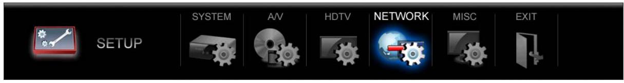 DVICO TVIX HD R-3300 - Configuration réseau (NETWORK) - 2