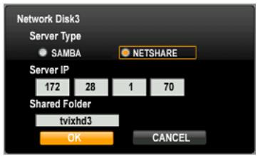 DVICO TVIX HD R-3300 - Après l'exécution de l'application netshare, cliquez l'icône netshare. - 3