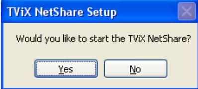 DVICO TVIX HD R-3300 - Installation de tviX netshare - 7
