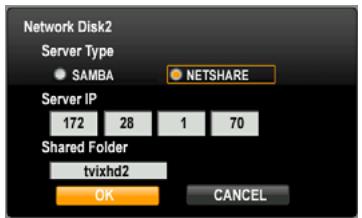 DVICO TVIX HD R-3300 - Après l'exécution de l'application netshare, cliquez l'icône netshare. - 2
