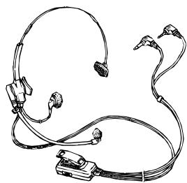 ICOM IC-Q7A - HS-85 micro-casque - 1