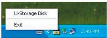 BELKIN MÉMOIRE FLASH USB 2.0 #F5U126 - Utilizzo del software (Belkin U-Storage) sulla piattaforma Windows - 3
