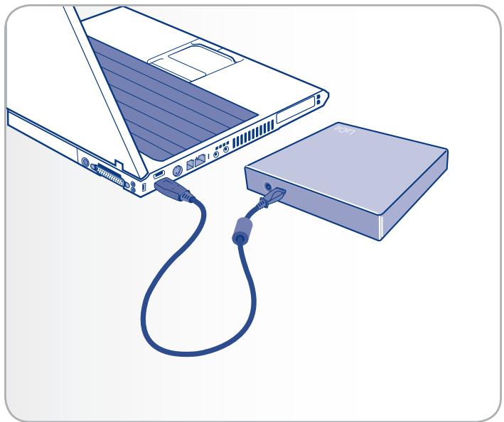 LACIE PORTABLE DVD±RW MAC - Utilisateurs Windows - 1