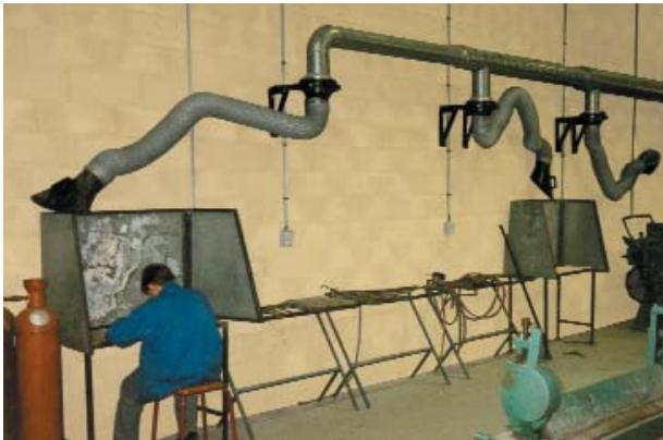 UNELVENT BF-BA - BRAS ARTICULÉS - Bras avec flexible et articulation interne - BF - 1