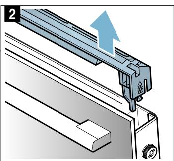 BOSCH HBA573BA0 - Enlever le recouvrement de la porte - 2