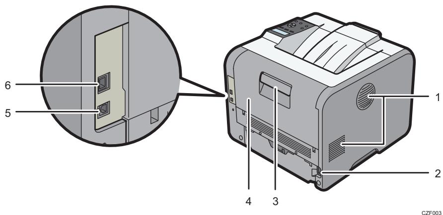 RICOH AFICIO SP 3600DN - Extérieur : vue arrêtée - 1