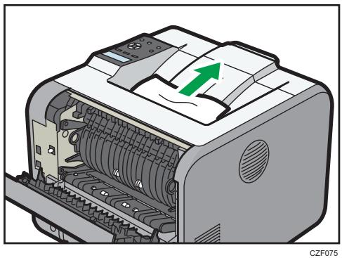 RICOH AFICIO SP 3600DN - Message d'incident papier (Z1) - 2