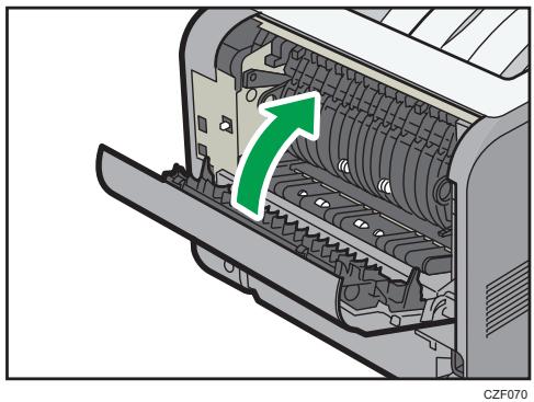 RICOH SP 3600SF - Si le papier n'est pas coincé dans l'unité de fusion, retirez le papier coincé depuis l'intérieur de l'imprimante. - 4