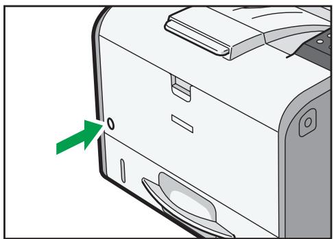 RICOH SP 3600SF - Mise sous tension - 1