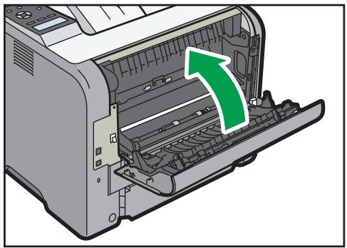 RICOH SP 3600SF - Refermez le capot arrière. - 1