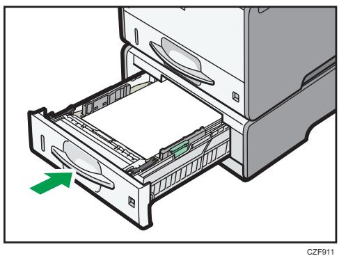 RICOH SP 3600SF - Message d'incident papier (Y) - 3