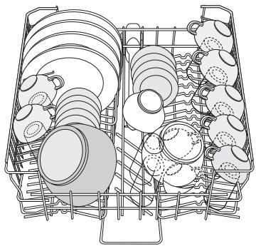 M-SYSTEM MVW651 - The upper basket - 1