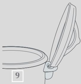 SEB AUTOCLIPSO - Mettre en place le réservoir à condensats aimanté - fig. 6 - 3